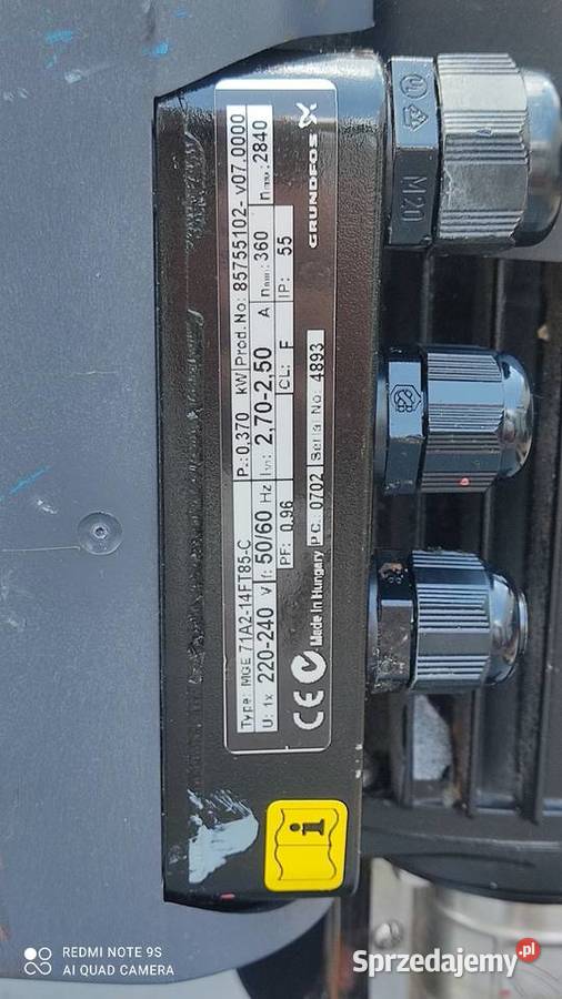 pompa obiegowa Grundfos TPE 40902
