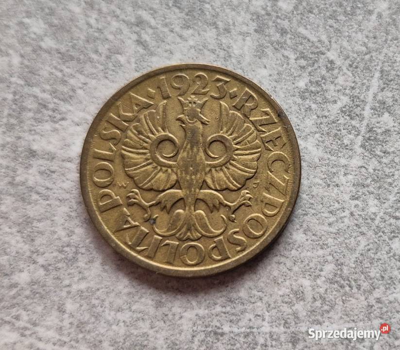 401 POLSKA II RP 5 Groszy 1923 r Wola Kruszyńska