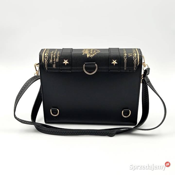 Torba plecak na ramie sórzana czarna księga Zawiercie