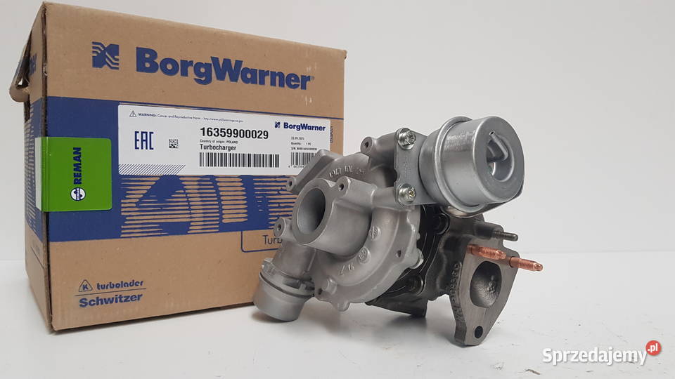 Turbosprężarka BorgWarner KKK Oryginal Reman Siedlce