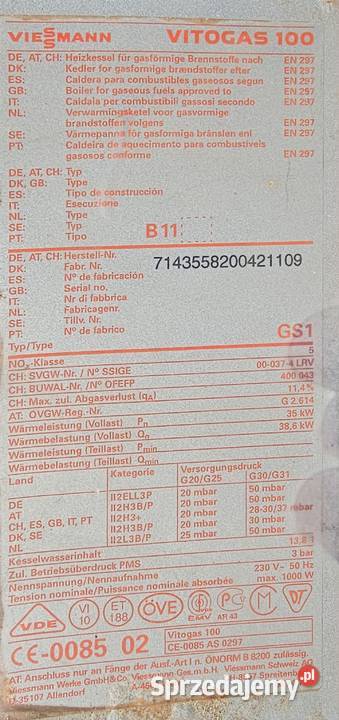 Viessmann Vitogas Nowy Tomyśl