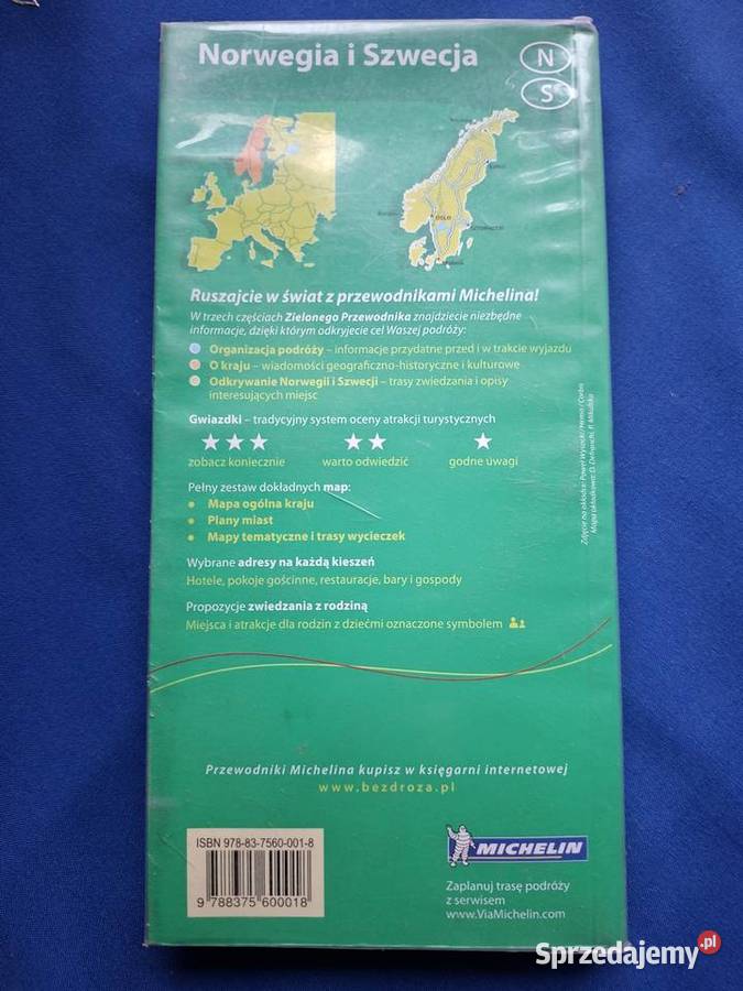 Norwegia i Szwecja Michelin Kraków
