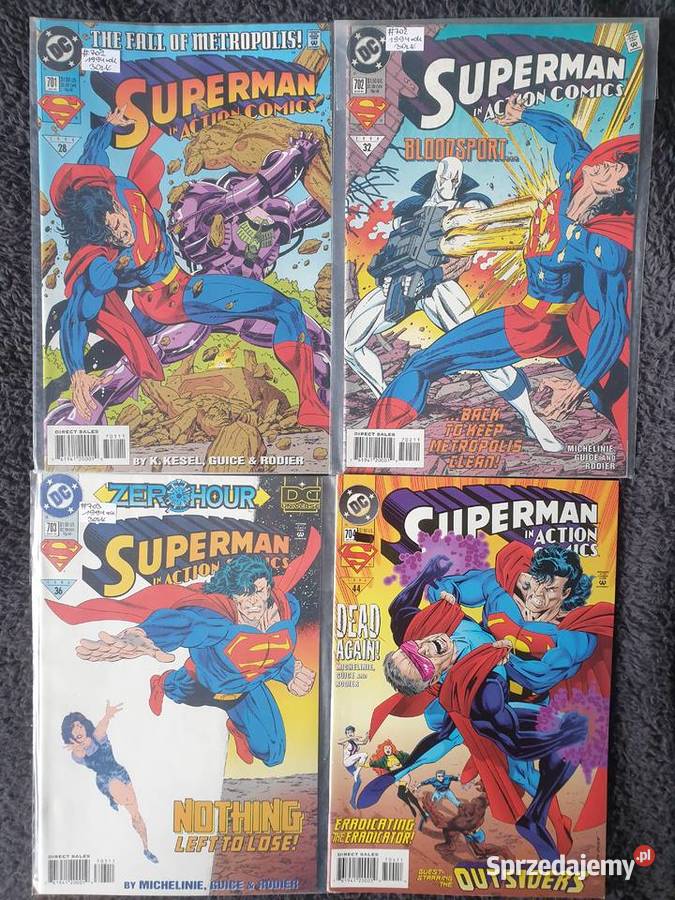 Superman in Action Comics zestaw 26 komiksów DC Gdynia
