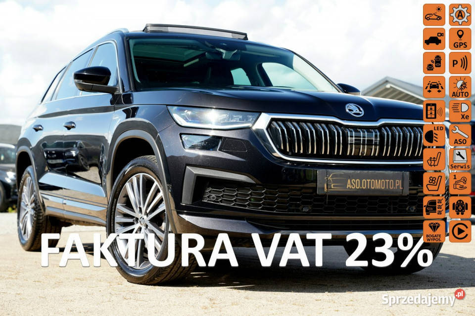 koda Kodiaq LAURINKLEMENT acc kamery 360 ful led Otmuchów sprzedam