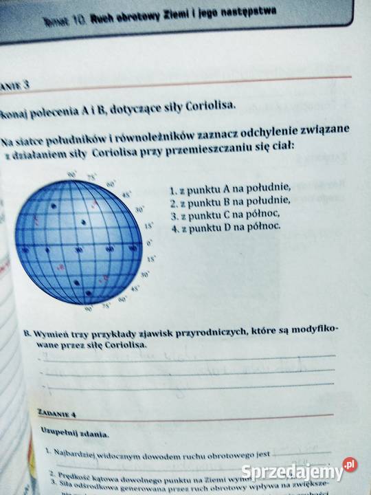 Geografia maturzysty 1 ćwiczenia używane nowe Warszawa