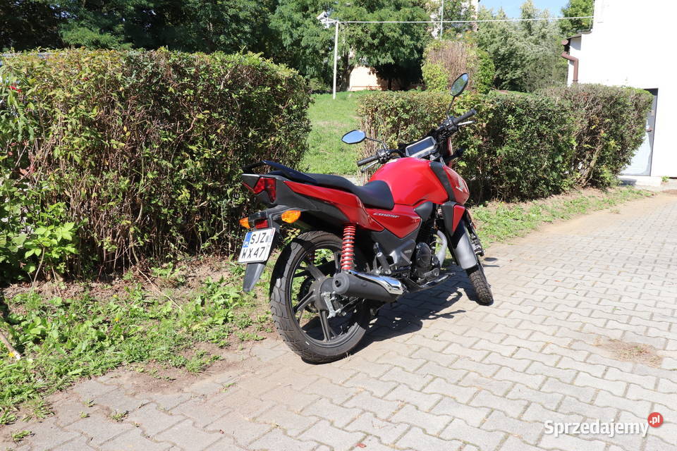 Praktycznie nowa HONDA CB125F 2026 przebieg 997 śląskie Jastrzębie-Zdrój