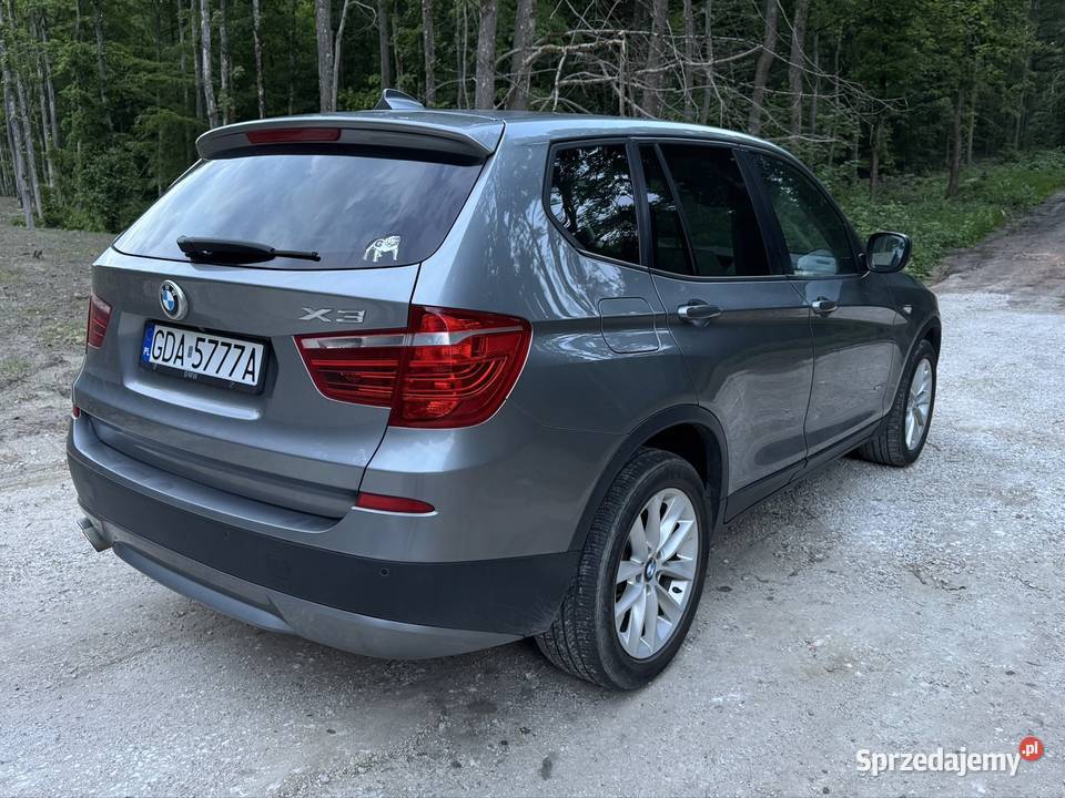 BMW X3 F25 245 4x4 245KM Pruszcz Gdański