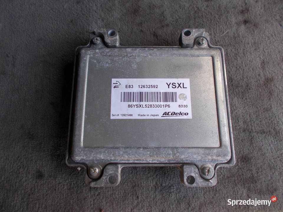 opel INSIGNIA 18 16v komputer E83 sterownik osobowe Zamość