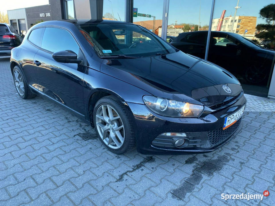 Volkswagen Scirocco LPG xenon manual navi czarny czarny Żory