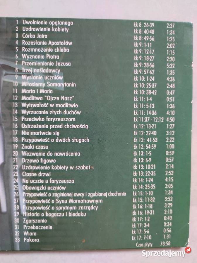 ewangelia według św łukasza krzysztof kolberger Kielce