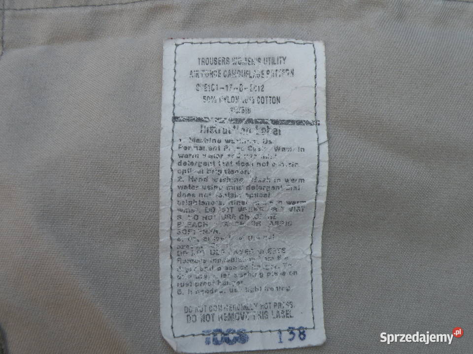 Spodnie ABU womans tiger stripes 8R ripstop