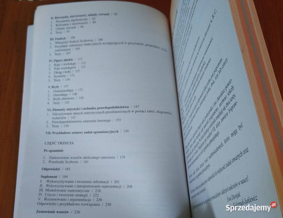 Matematyka wokół nas 3 Zbiór zadań i testów Ewa matematyka Gdańsk