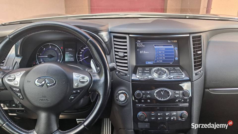 Salon Polska Infiniti qx70s I rej2015 aluminiowe felgi Pruszcz Gdański