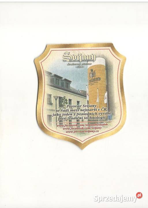 Svijany podstawka do piwa 13 sprzedam