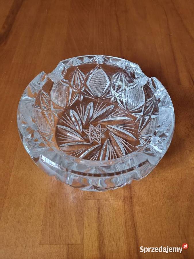 Kryształowa popielniczka sprzedam