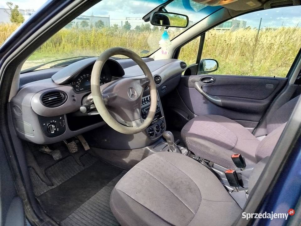 Mercedes A klasa 14 benzyna Lift 2003 zadbany welurowa tapicerka dolnośląskie Wrocław