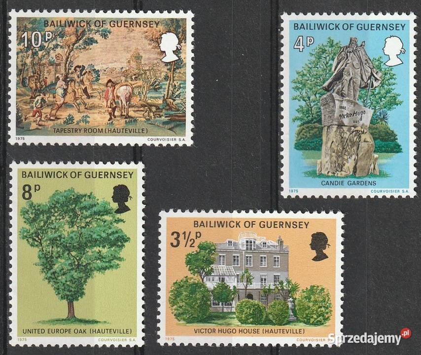 GUERNSEY BAILIWICK 1975 CZYSTE łódzkie Łódź