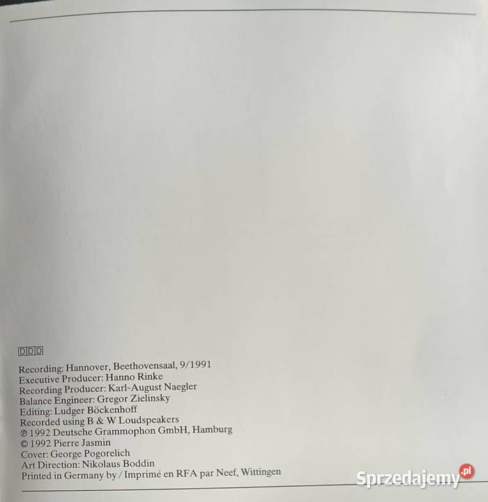 Sonats D Scarlatti Ivo Pogorelich piano CD 1992 Warszawa