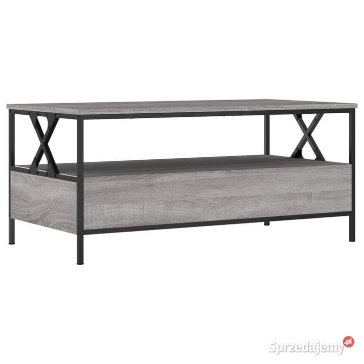 Stolik kawowy szary dąb sonoma 100x51x45 Warszawa