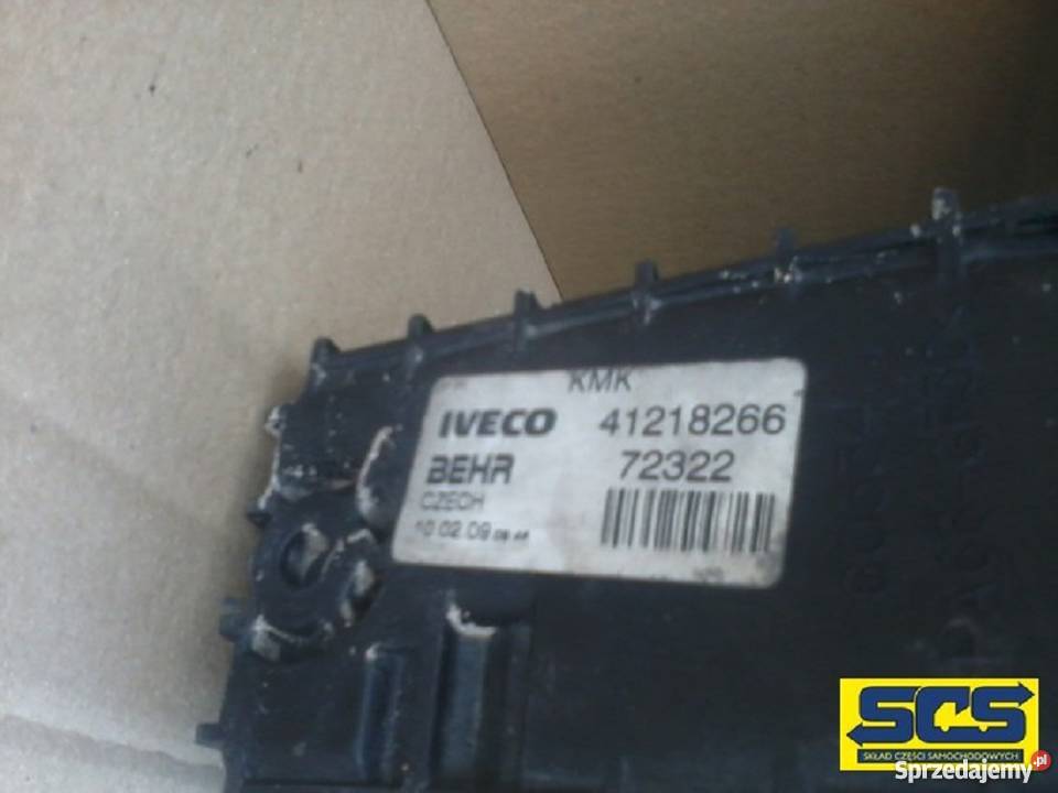 IVECO STRALIS CHŁODNICA WODY CIECZY 100 SPRAWNA Bieleń