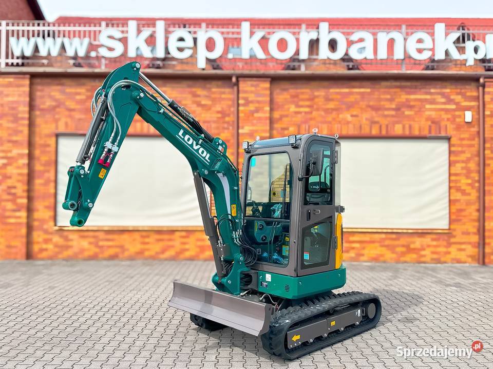 Minikoparka LOVOL FR 26Fu NOWA Leasing nie Koparki śląskie Bielsko-Biała