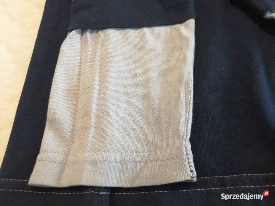 Cienka bluzka chłopięca długi rękaw 116 Wyścigi Czeladź