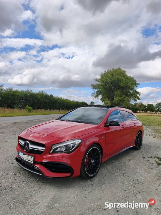 Mercedes CLA45 AMG lift 4matic 20T386 salon Wrocław sprzedam