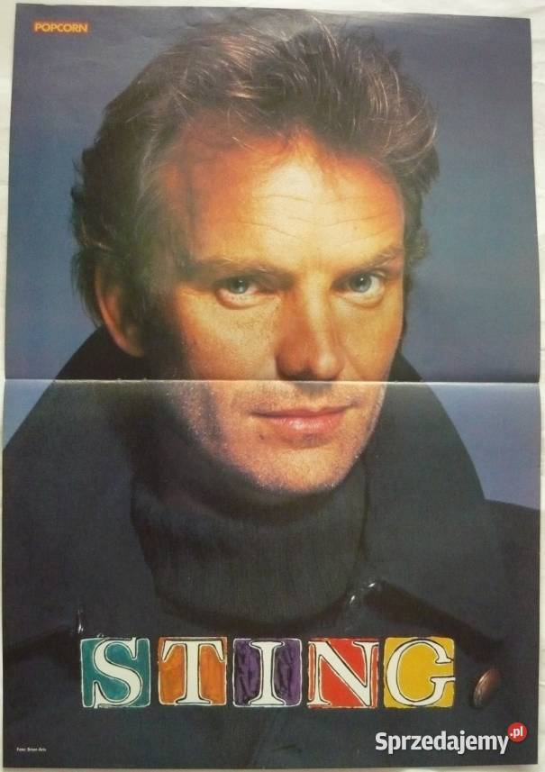 PLAKATY STING WYPRZEDAŻ ŚWIAT PLAKATÓW kujawsko-pomorskie Bydgoszcz