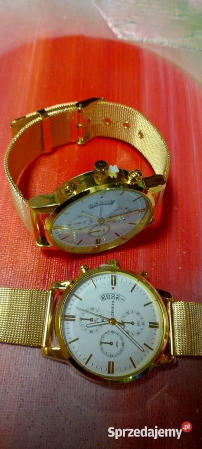 Elegancki zegarek Goold With Geneva Męskie sprzedam