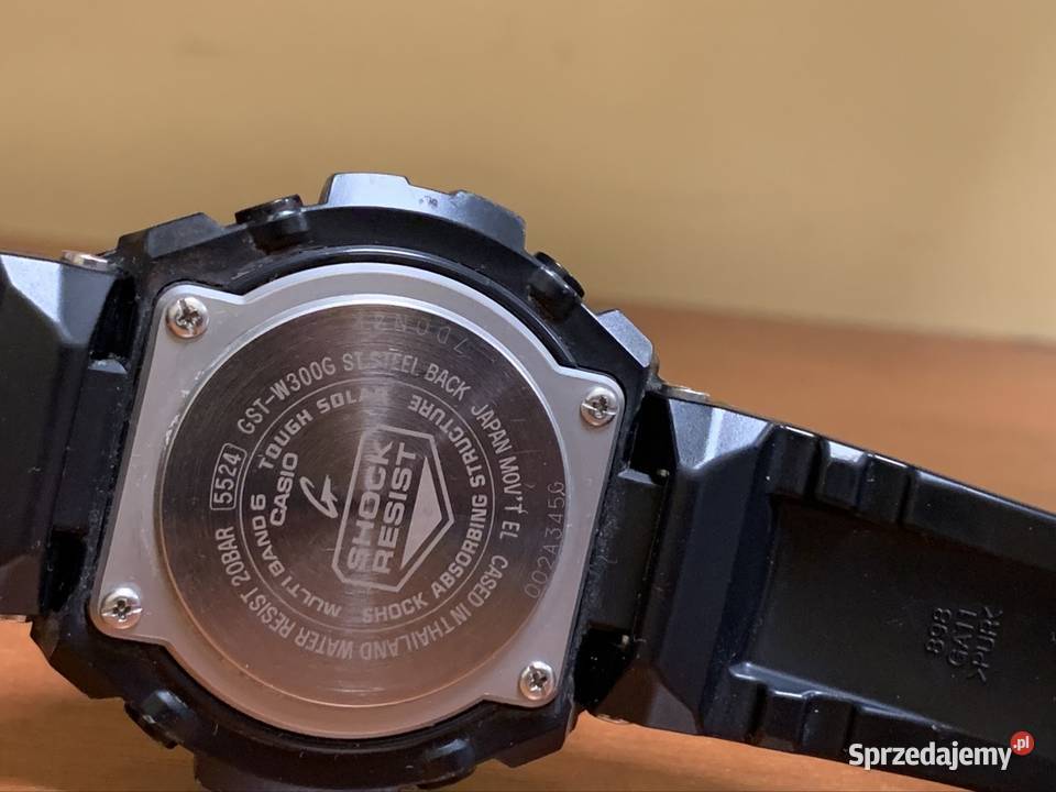 Casio gshock steel GSTW300G1A1ER Mikołów