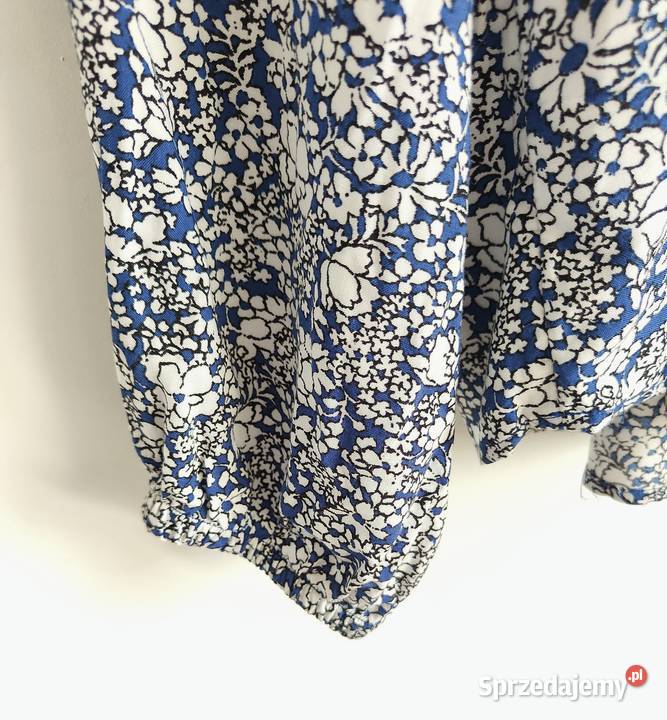 Bluzka HM LOGG 42 boho cottagecore floral kwiaty Szczecin
