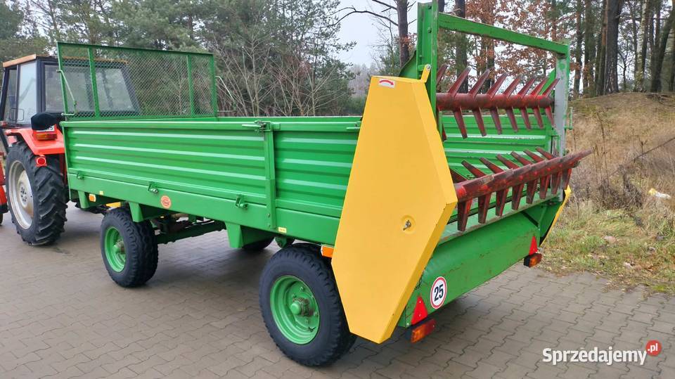 Rozrzutnik obornika dwuosiowy Czarna Białostocka Łuków