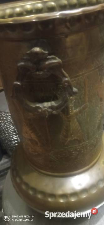 Donica mosiężna stojąca wysoka Białystok sprzedam