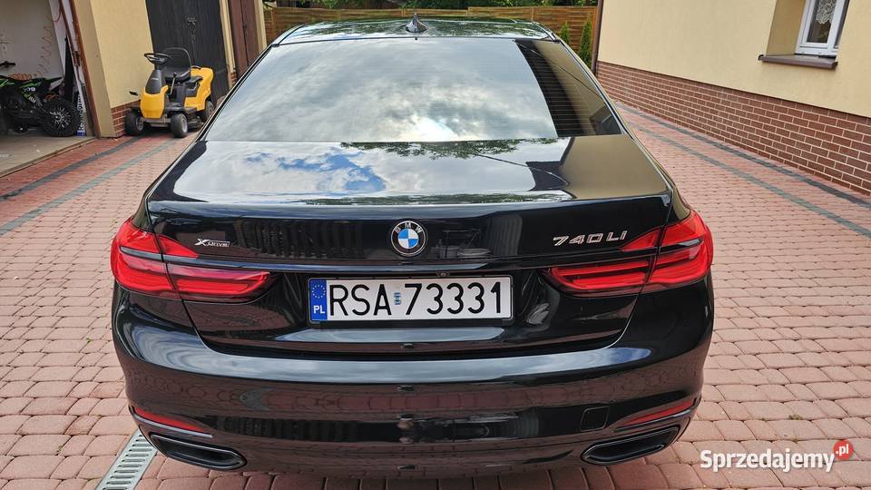 BMW Seria 7 740Li xDrive G12 4x4 30 326 B58 skórzana tapicerka podkarpackie Zarszyn