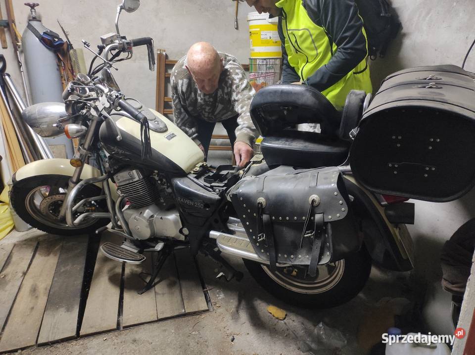 Zipp Raven 250 przebieg 3 dziadka w garażu 13lat benzyna Motocykle, skutery, quady Gdańsk sprzedam