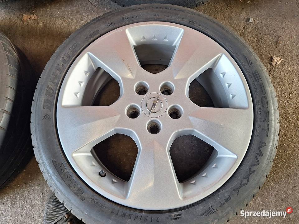 Alufelgi 5x110 17 ET47 OPEL Zender Zafira Astra Średnica 17" Choceń sprzedam