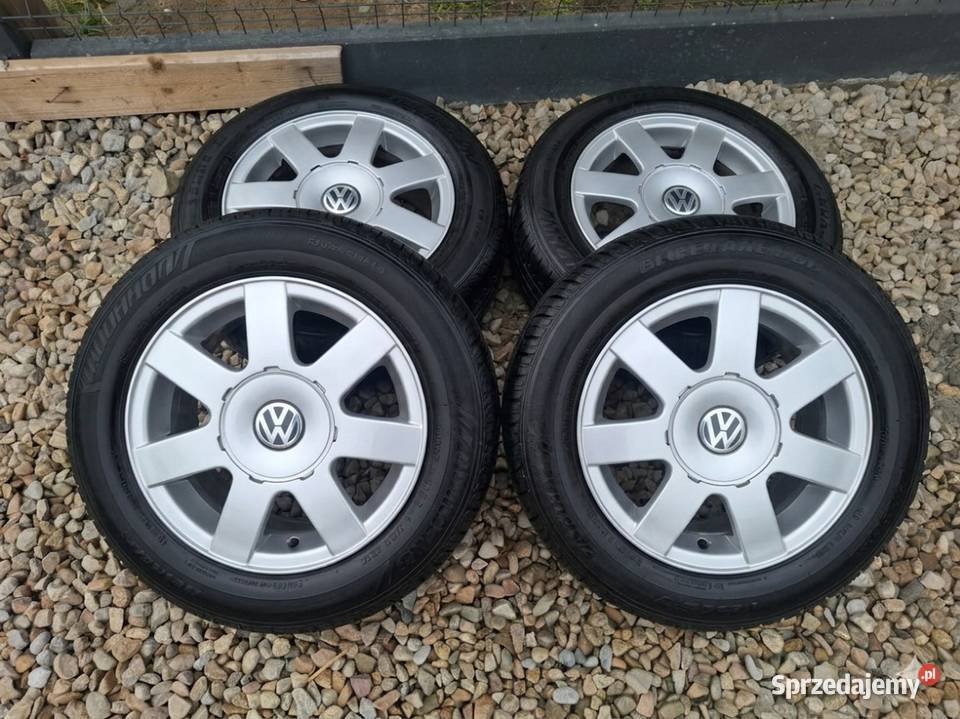 Felgi Aluminiowe z oponami r15 5x112 sprzedam