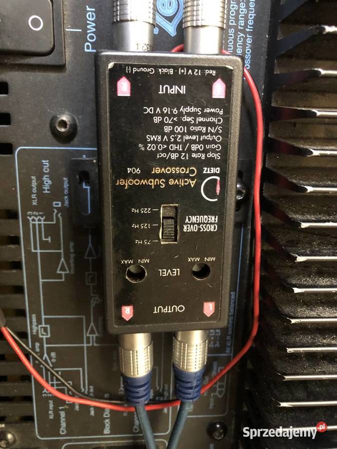 zeck dca 501 dynacord Wzmacniacze i pokrewne Kalwaria Zebrzydowska sprzedam