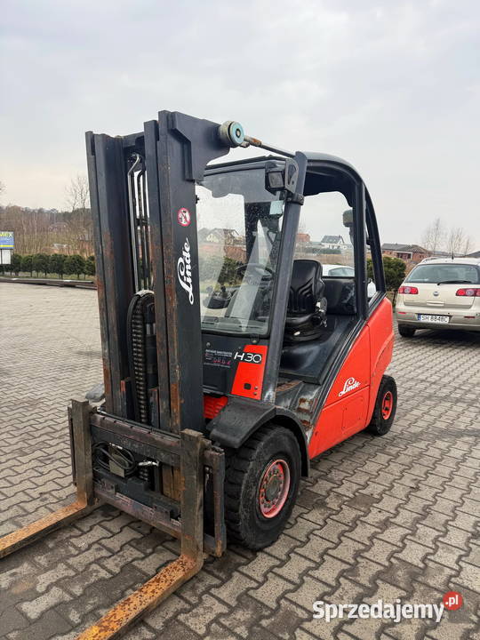 wózek widłowy LINDE H30D Triplex 47m 3000 Motoryzacja Działoszyn