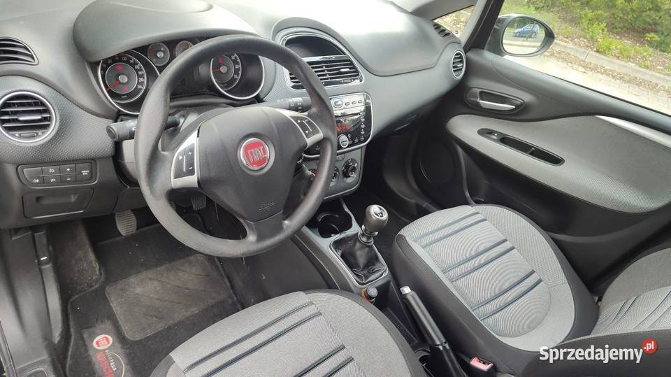 Fiat Punto Evo 12 benzyna ładny klimatyzacja Toruń