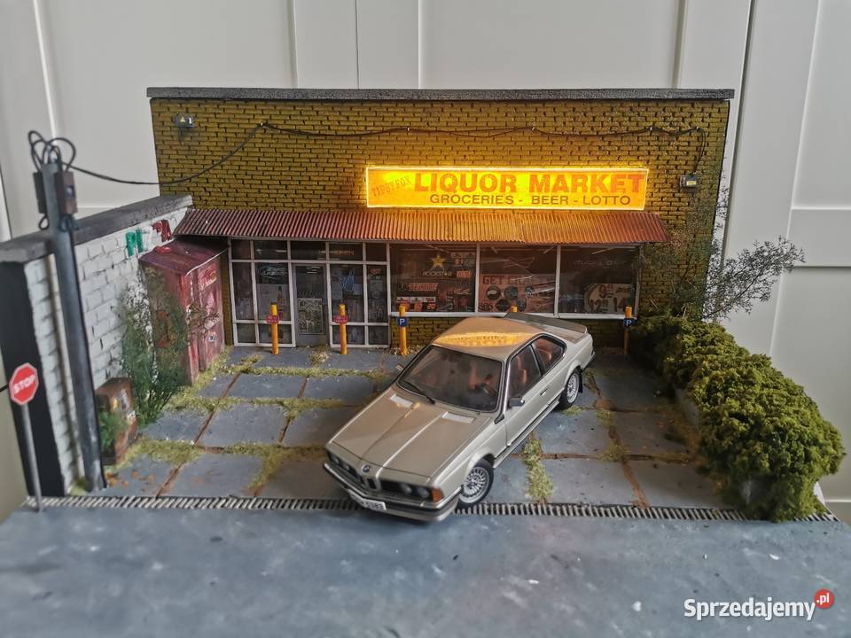 Diorama 118 Makieta autoart kyosho norev solido Kraków
