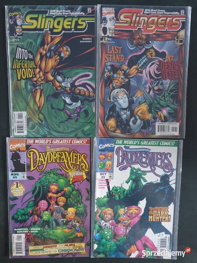 Kolekcja 44 oryginalnych komiksów Marvel USA Gdynia