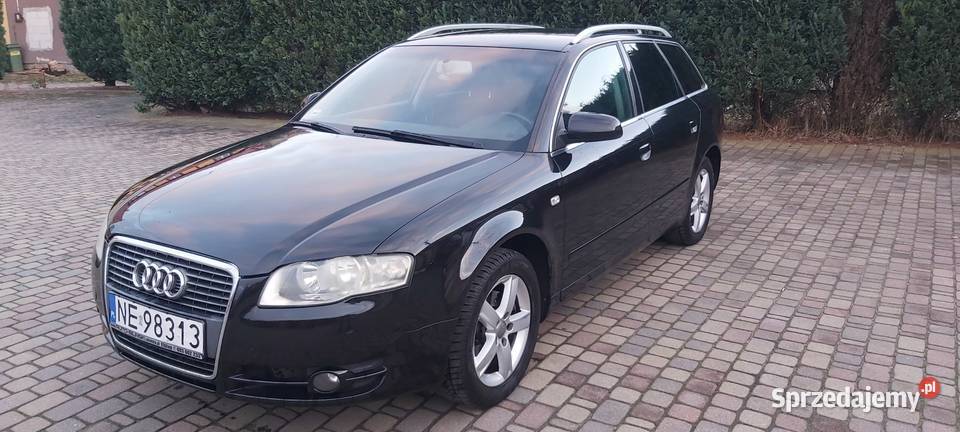 Audi A4 B7 Disel 19 tdi 115 koni kombi czarny A4 Tolkmicko