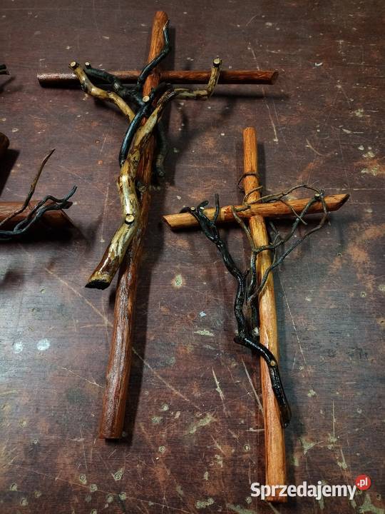 Rzeźba krzyż rękodzieło Leżajsk