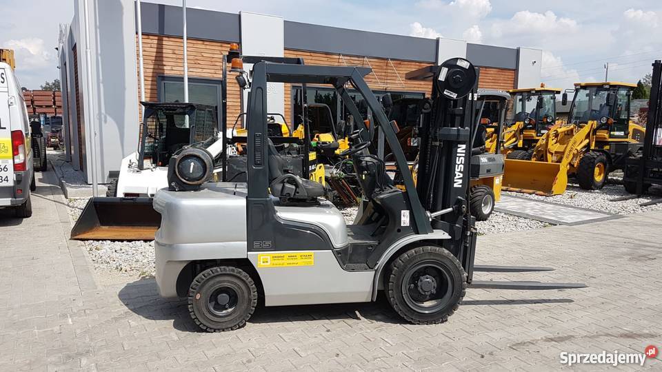 Wózek widłowy czołowy NISSAN UGL02A35DU 2013 Wrocław