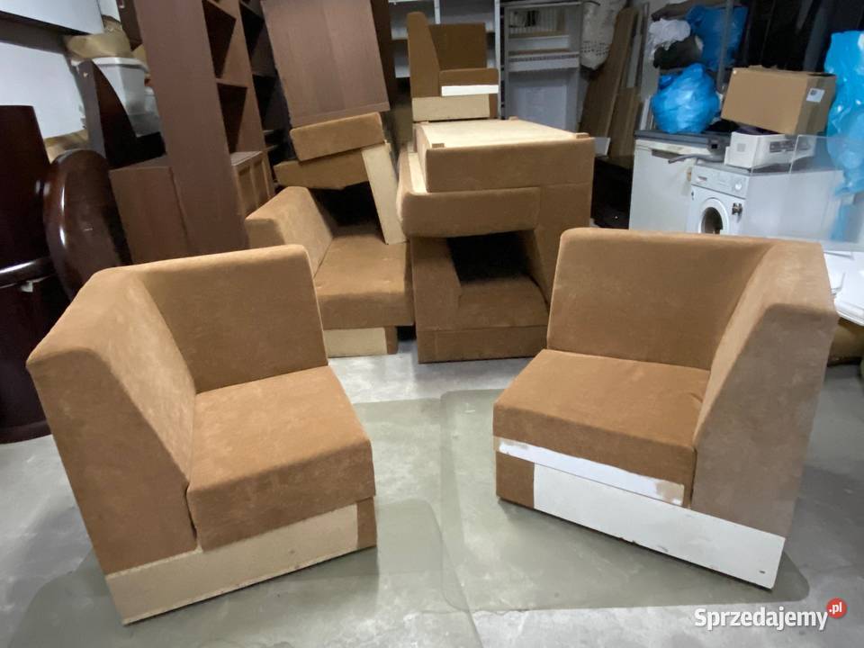 Sofa modułowa zestaw 10 kanap do kawiarni klubu sprzedam