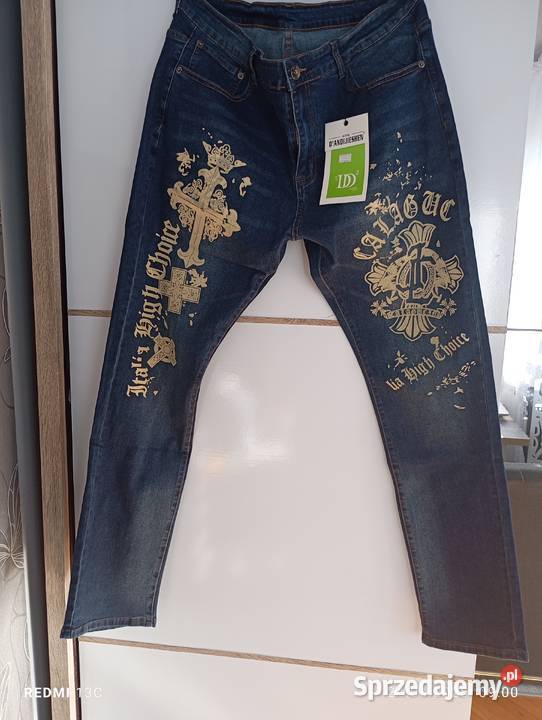 spodnie męskie jeans 38 streetwear Radom