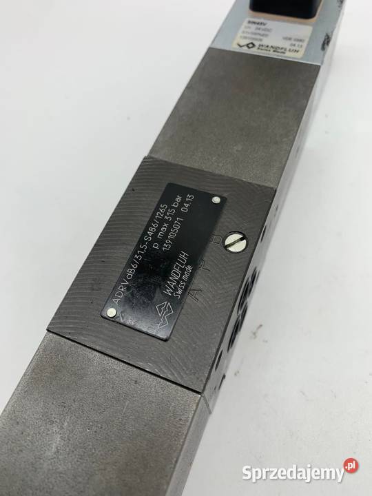 WANDFLUH ADR dB6315S4861265 Hydraulic valve Pozostałe mazowieckie