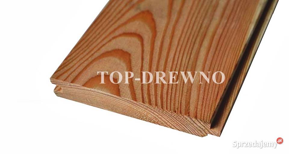 BOAZERIA modrzewiowa deska elewacyjna podbitka Poczesna sprzedam