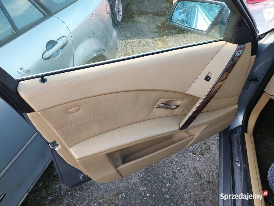BMW E60 Tapicerka skóra skórzana bananowa Wyposażenie wnętrza kujawsko-pomorskie sprzedam